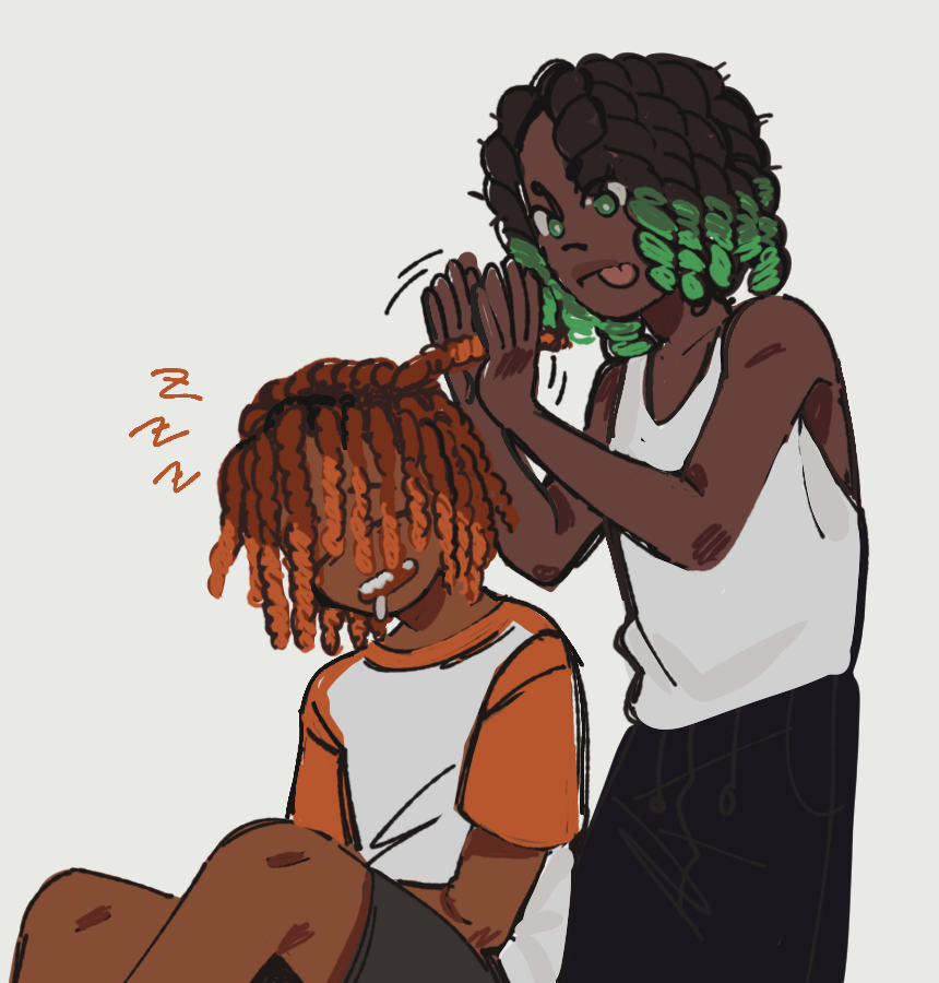 own post for the green design plus a small secgreen doodle
#avm