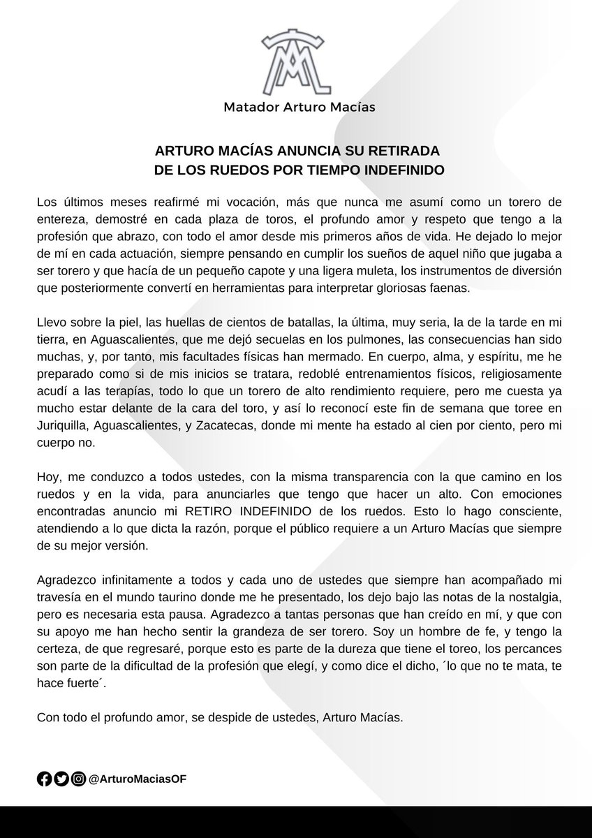 Arturo Macías (@arturomaciasof) on Twitter photo 