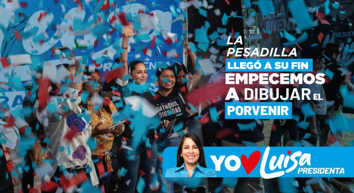 #PorElBienDeTodos 
Yo ❤️ a Luisa 
#MiPresidentaDeVerdad