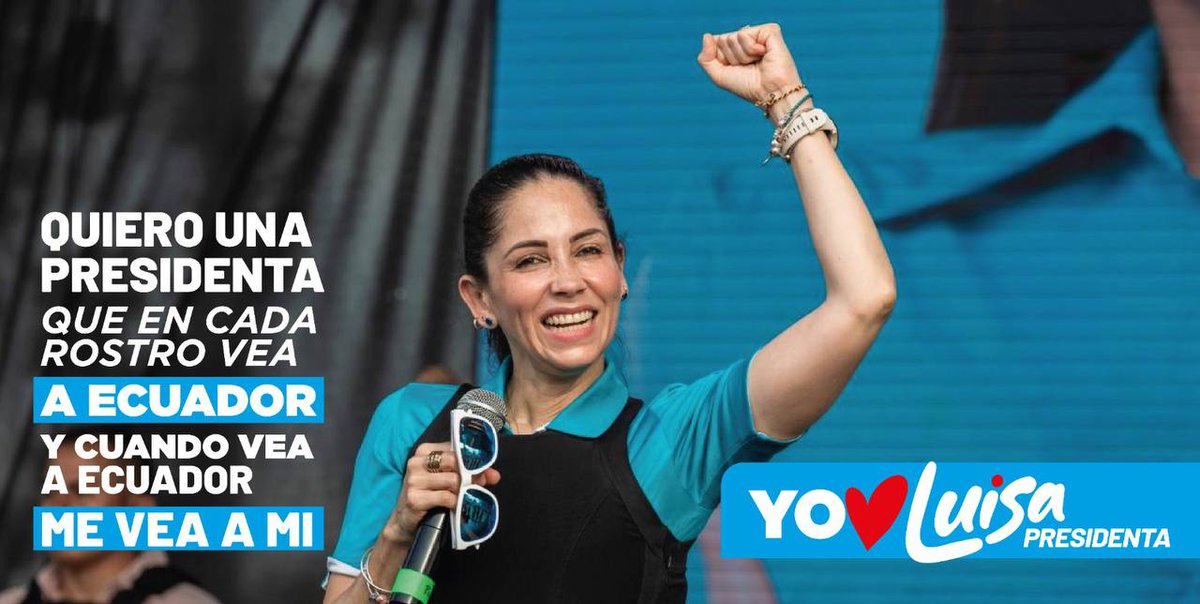 #PorElBienDeTodos 
Yo ❤️ a Luisa 
#MiPresidentaDeVerdad