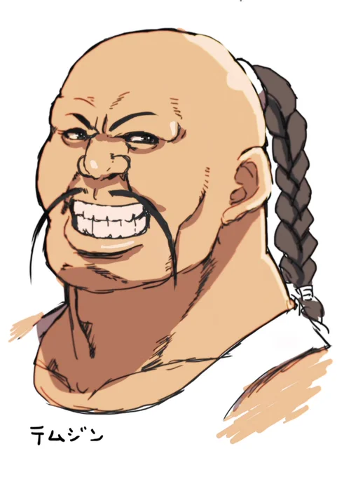 折角なので落書き再掲#龍虎の拳 #龍虎の拳続編制作発表 