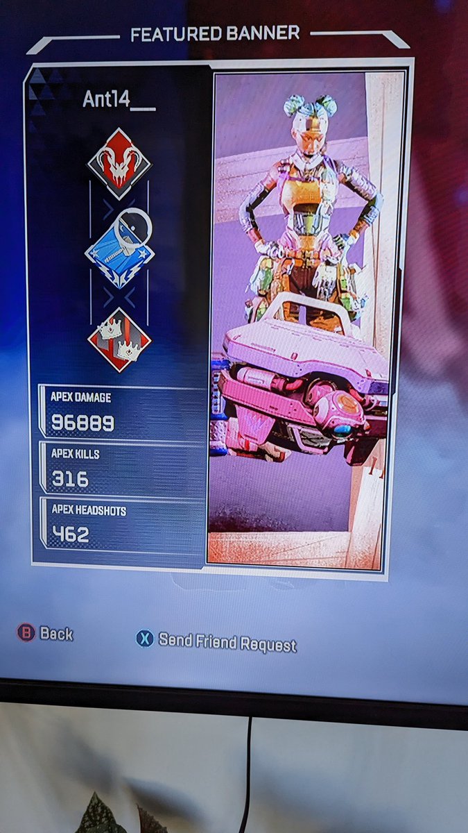 This LL absolutely popped off, we were there for each other at ever turn, and even saved me from a Wattson revenge finishing me in ring 5. Only 9 years old. Great comms, absolute chad. I hope he has the best school year man. My kids like platform games, they could never 🤘