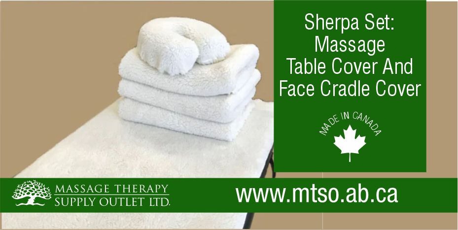 Therapysupply's tweet image. Locally produced massage linens: Fleece Table Cover and Fleece Face Cradle Cover. Made of 100% Polyester artificial sheepskin (sherpa fleece)
Adds warmth and softness. Stops sheet from slipping, Machine washable, Comfy and cushiony.

 #mtso #Tablecover #linens