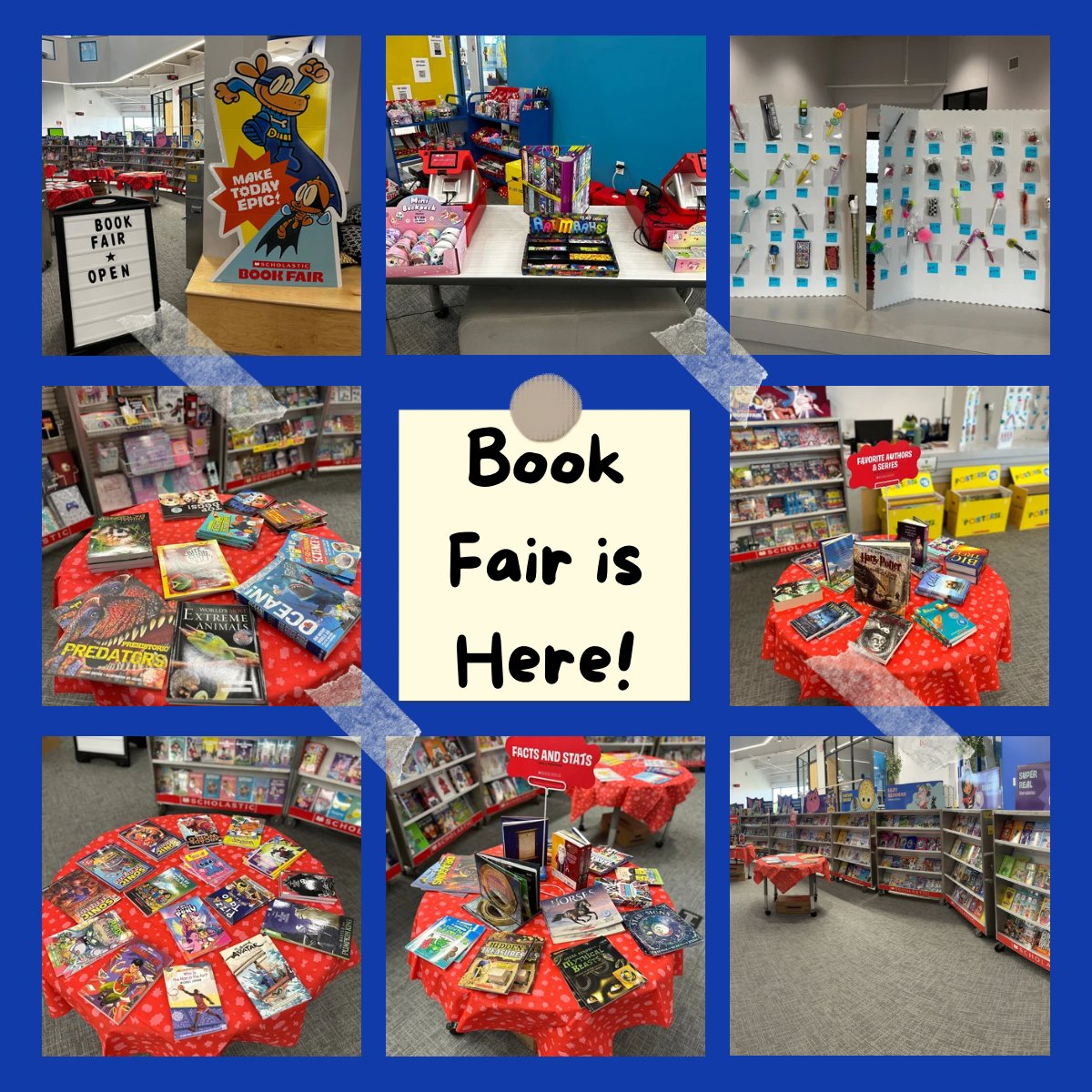 BOOK FAIR IS HERE! Helpful tips for the Book Fair: - e wallets are easy to set up online at scholastic.com/bf/svinter - if paying by cash, please send in a ziploc bag labeled with students name #raidersroar #raidersrise
