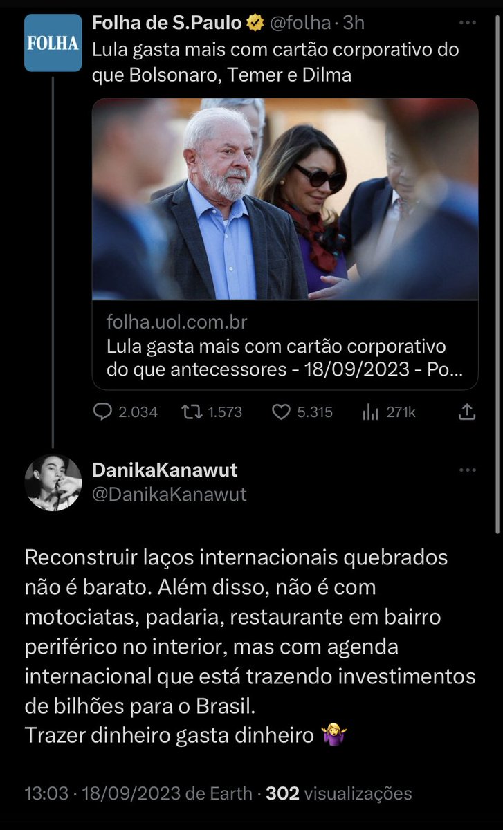 Eita passada de pano nervosa.