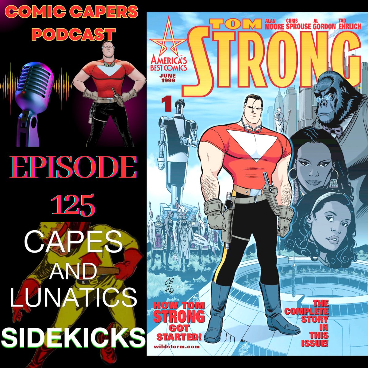 CLSidekicks's tweet photo. Comic Capers Podcast Episode #125 https://t.co/dlWRlv3bIY Welcome back to Comic Capers. In this episode Phil and Will review #TomStrong #1-#3 (June-August 1999) featuring the origin of Tom Strong and the beginning of America’s Best Comics from writer Alan Moore.
#dccomics https://t.co/SP4Fihdh3Y