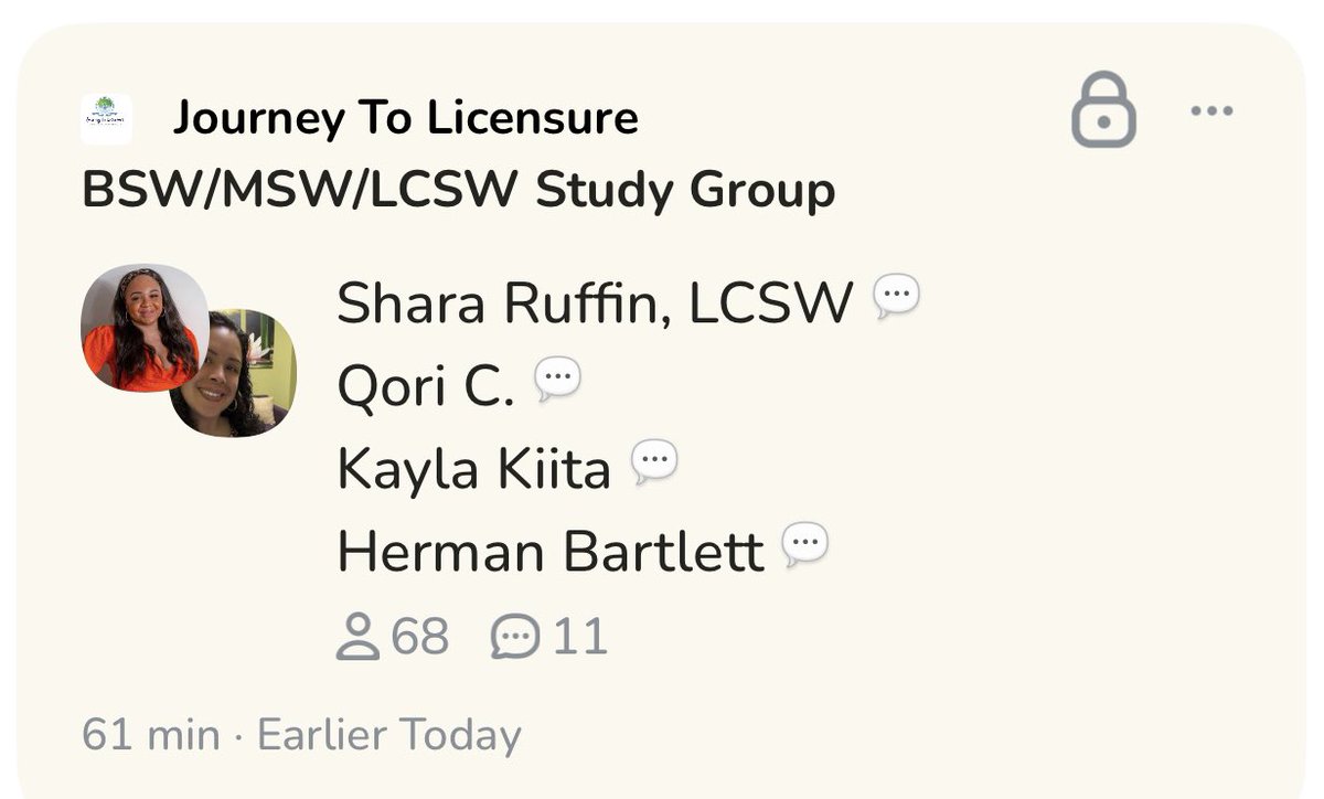 SharaRuffin's tweet image. "Over 68 social workers united for one goal: acing the ASWB exam! 🚀 tonight was a testament to the power of community. Two inspiring testimonies are coming to our 'Journey To Licensure' Podcast soon. Stay tuned! #ASWBPrep #TogetherWeRise #SocialWorkTribe"