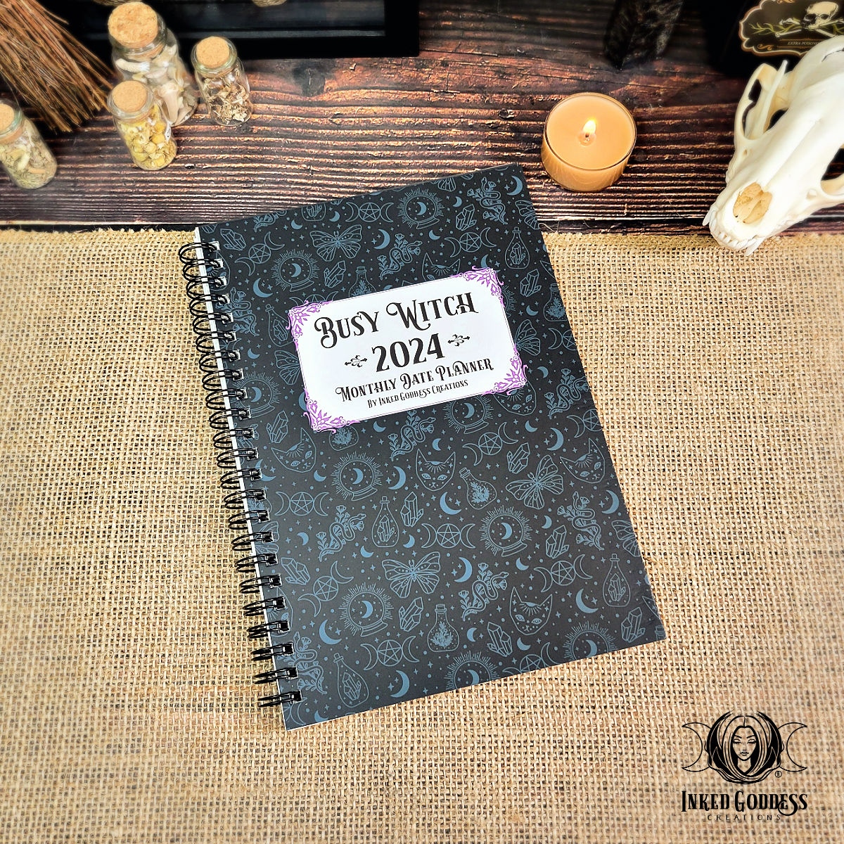 inkedgoddesshop's tweet photo. It's baaaaack! Our Busy Witch Date Planner is updated for 2024 with a whole year of workable pages to help you plan and reflect on your magickal journey.
https://t.co/6SNVhOV3dX
#BusyWitch #DatePlanner https://t.co/pcXgZzT0Hl