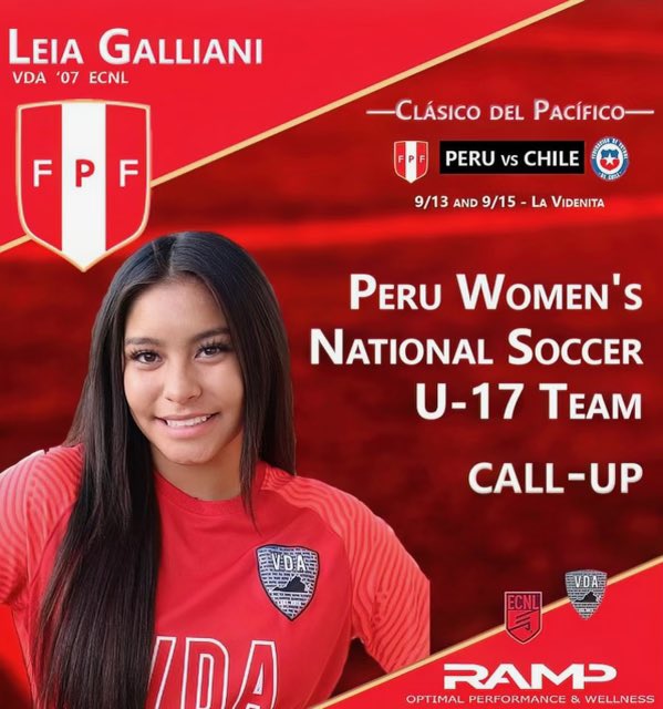 Congratulations to one of our youngest Marauders Leia Galliani on being called up for her home country Peru ! 🏴‍☠️🏴‍☠️🏴‍☠️
