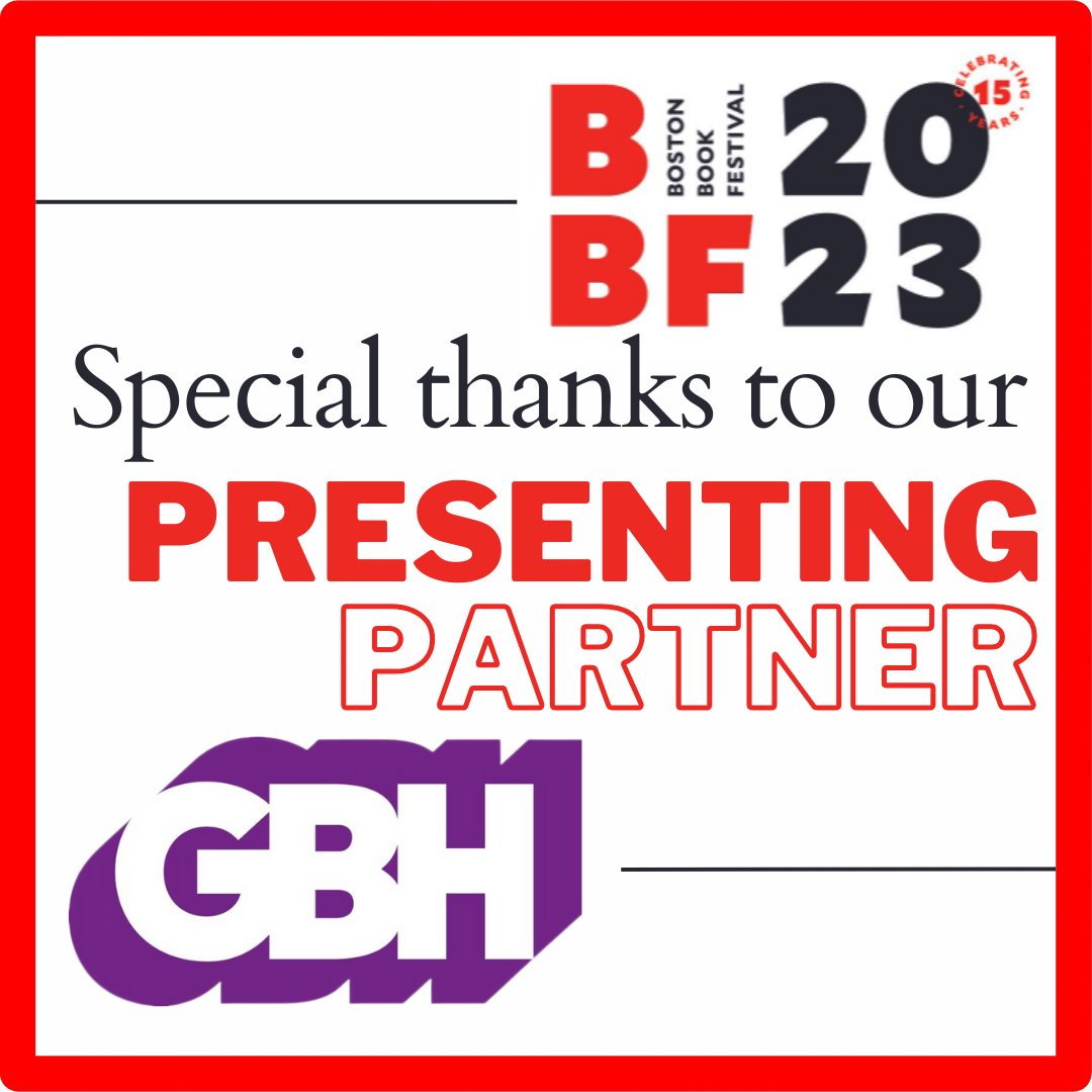 bostonbookfest's tweet photo. As we ramp up for this year's Festival we want to say a special thanks to our Presenting Partner @GBH.

From programming to technical guidance, GBH enriches the Boston Book Festival experience for all.
#presentingpartner #partnership https://t.co/u5EfokPvor