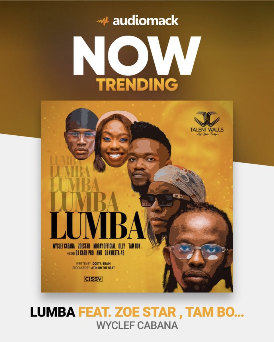 tamboy_ug's tweet photo. Now on trending, checkout #lumba an afrodancehall song from ⁦@talentwalls2⁩ ⁦@cissyeventsug⁩
https://t.co/UmaDZPFKok https://t.co/uOHBsmHNWe