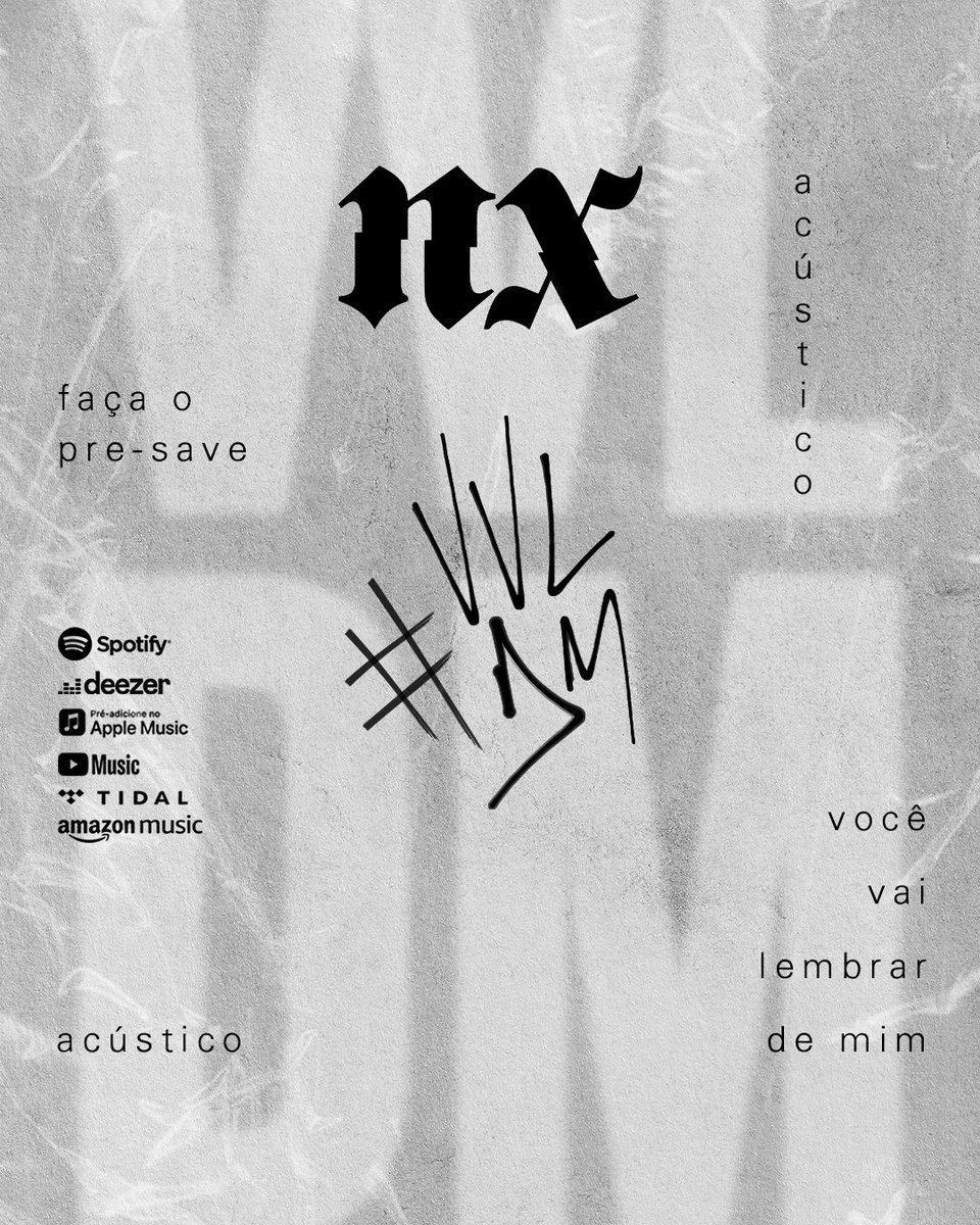 nxzerooficial's tweet photo. Todo mundo que fizer o pre-save da versão acústica de "Você Vai Lembrar de Mim" está concorrendo automaticamente:

1 par de ingressos Pizza Party para o show do Allianz Parque (15/12) + Kit Merch NX https://t.co/6U3NyOW8mA