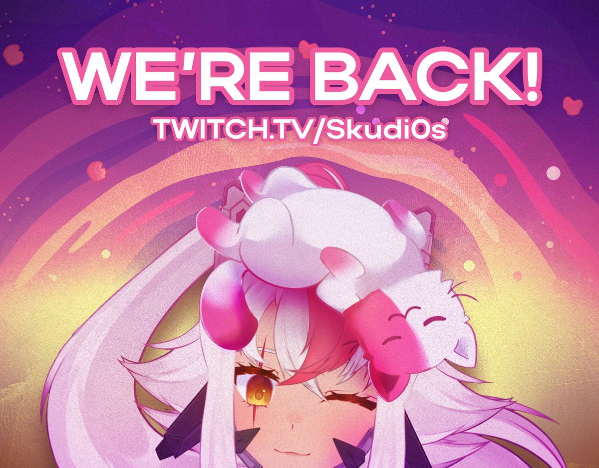 Get your 🦐shrimp🦐 costumes ready! I will officially be streaming regularly again starting in October!

🔔Tuesdays and Thursdays from 8-11pm EST

Don't miss out y'all! we are back for real this time