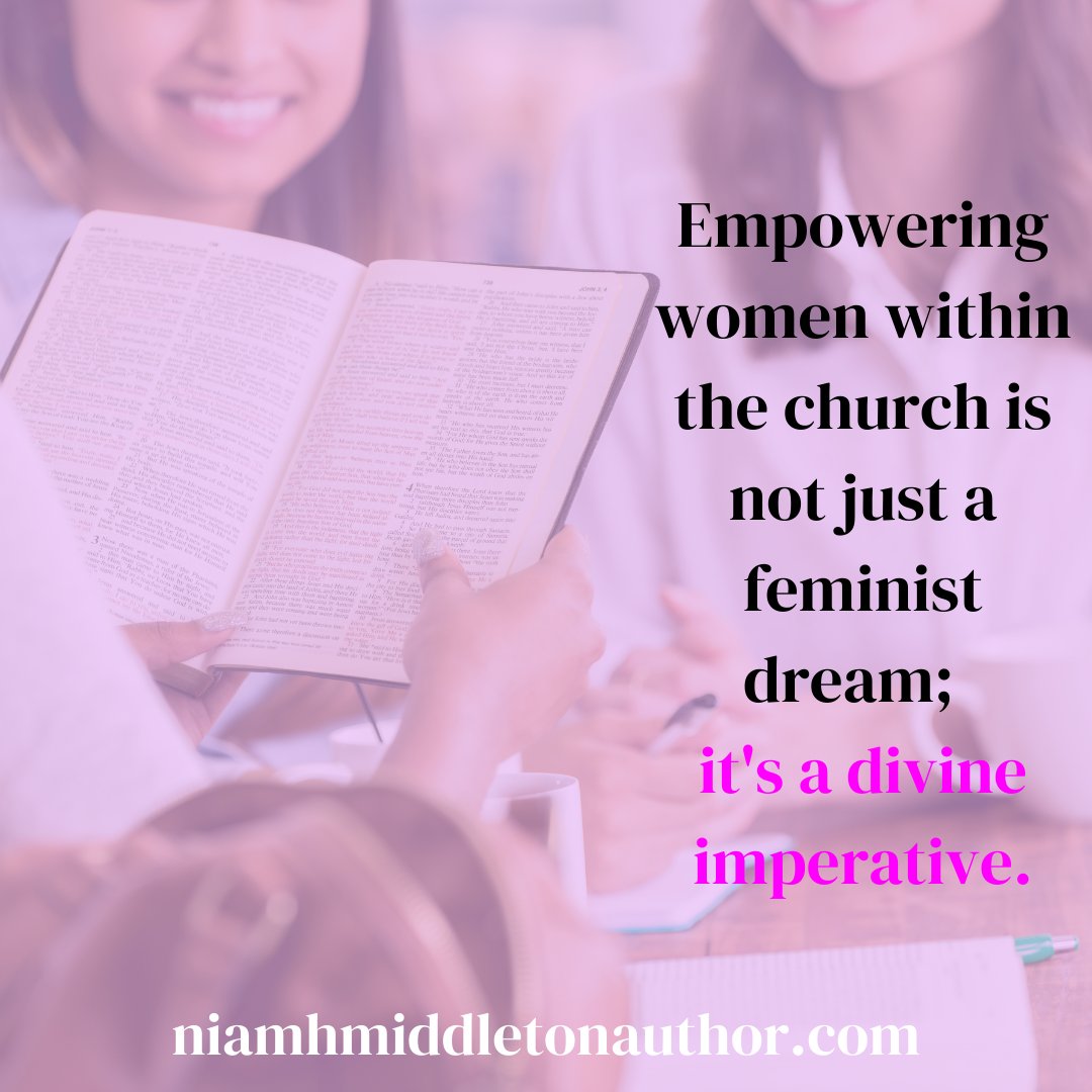 Explore more about the empowerment of women within the church and how it aligns with God's plan in the book 'Jesus and Women' on Amazon - amazon.com/Jesus-Women-Fe…  

#EmpowerWomen #BiblicalEquality #InclusiveChurch