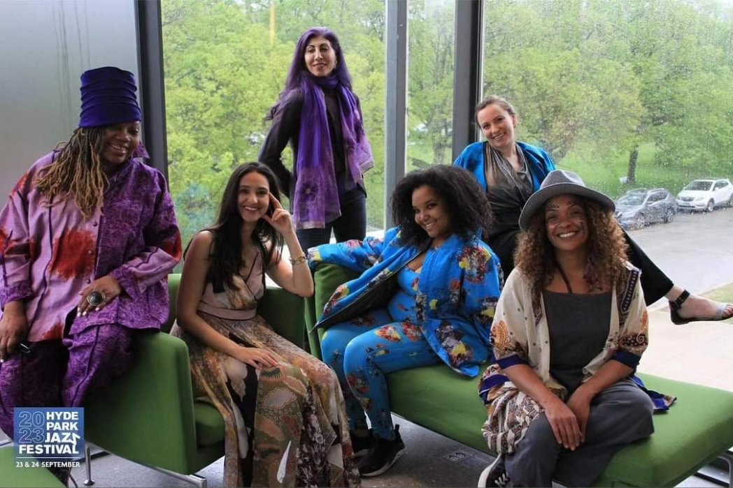 rossignol212's tweet photo. @HPJazzFest: 
Dee Alexander's Ancestors Reign
9/23 | 9:30pm
@LoganUChicago

The ensemble gives thanks to and honors the ancestors, and asks for their continued blessings and guidance as the ensemble journeys through their original compositions. 

#JazzinDee #HPJF2023 https://t.co/eR4pL5HnDK