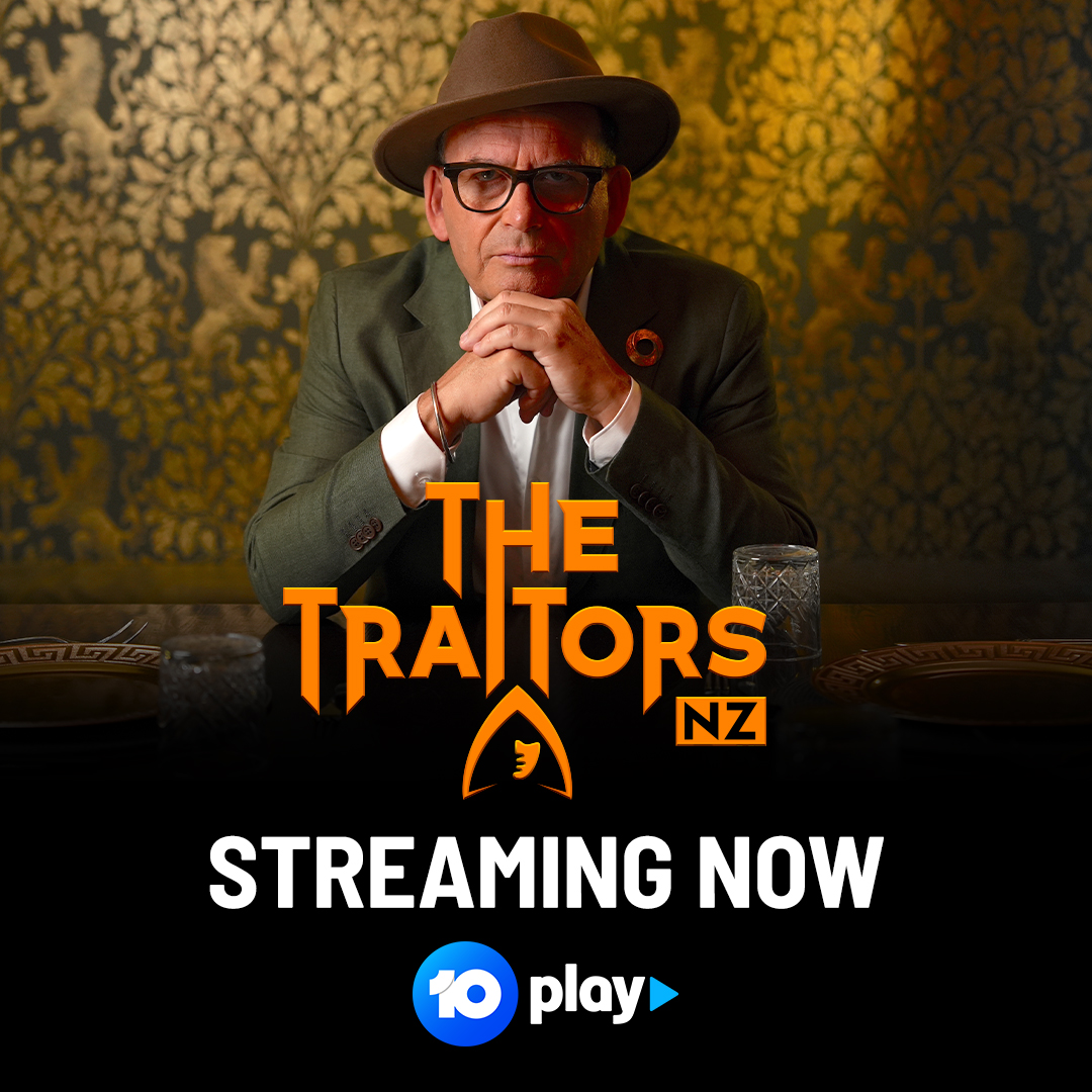 Australian fans #TheTraitorsNZ has made it across the ditch!

The entire season is streaming now on @Channel10AU  Play.