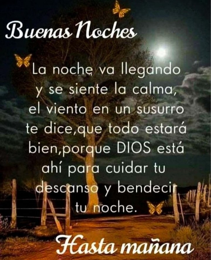 Buenas noches😘😘