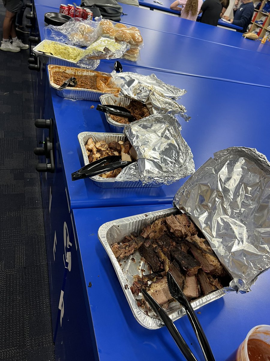 Starting off Equipment week with @BamBamsBBQ! Thank you for feeding the equipment staff! #EQWeek2023