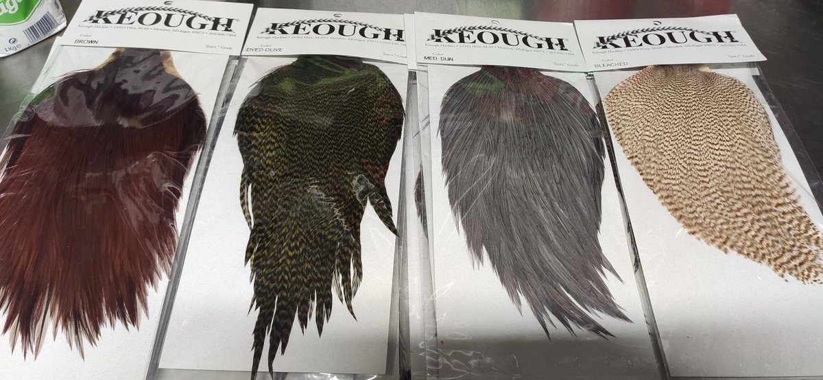 Slaneyfishing's tweet photo. Some beautiful tyers grade capes just in the door. Get yours here -
 https://t.co/pzdsYDX8z8 https://t.co/0CbemGmI9j