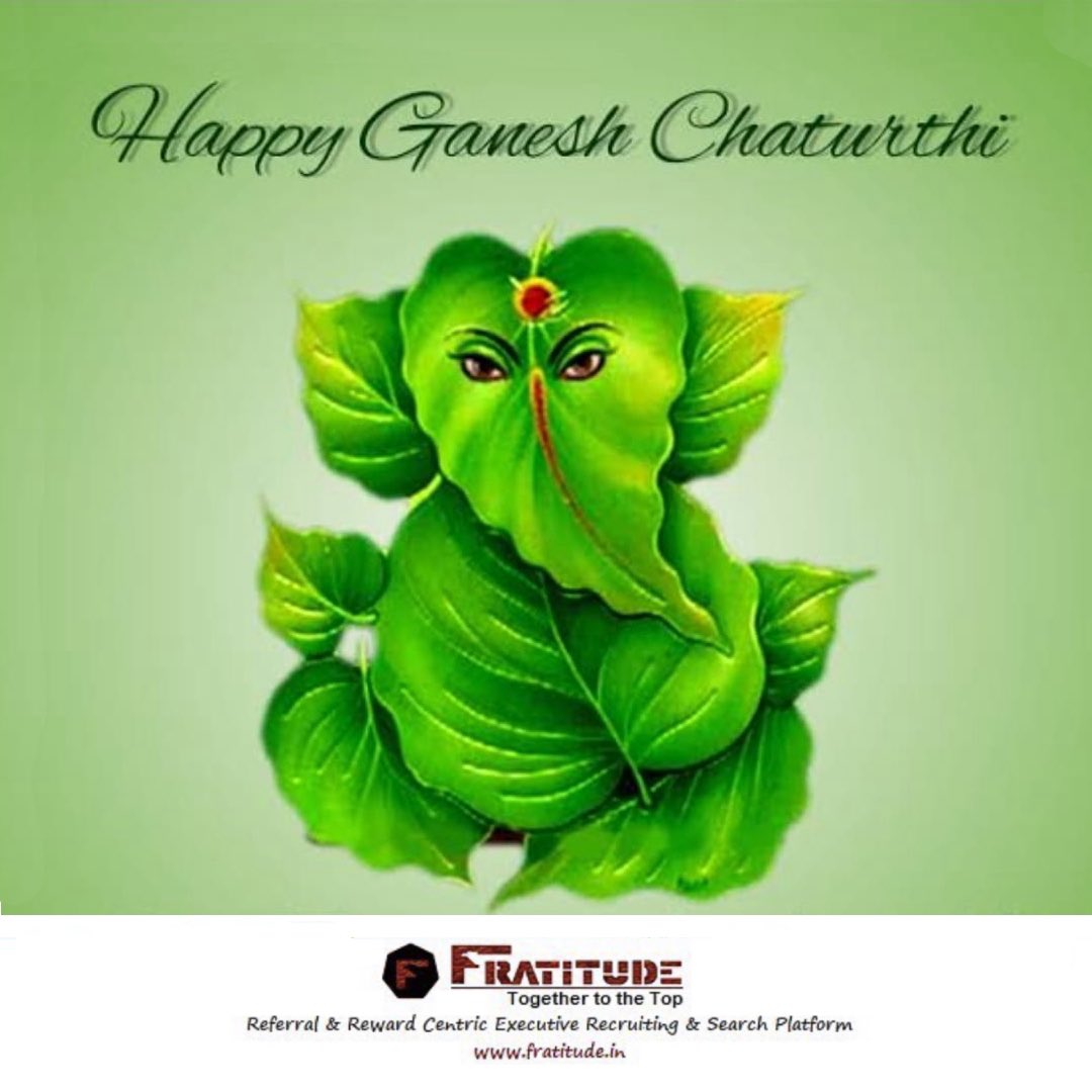 fratitudeTA's tweet photo. Happy Ganesh Chaturthi!

@ https://t.co/nxH3BjG3zp

.
.
.
#fratitude #ganeshchaturthi #ganpatibappamorya #india #ganeshchaturthi2023 #gratitude #startup #jobsearch #jobreferral #executivesearch #business #hr #humanresources https://t.co/NJ9LxPX6L0