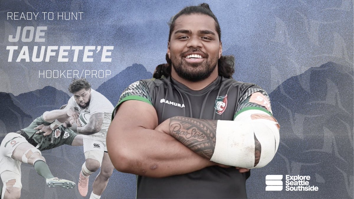 AmerRugbyRising's tweet photo. Joe Taufete’e, formerly of Houston SaberCats and #Pro14 club @leLOURugby, has been traded to the Seattle Seawolves. https://t.co/a1NoOaIZbK