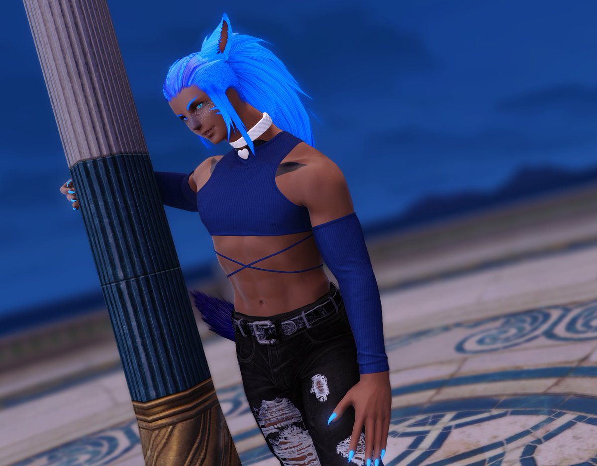 khali_cat's tweet photo. Found some new hair and a less busy tattoo for Matija, really digging this new look. https://t.co/Svir1mnQSM