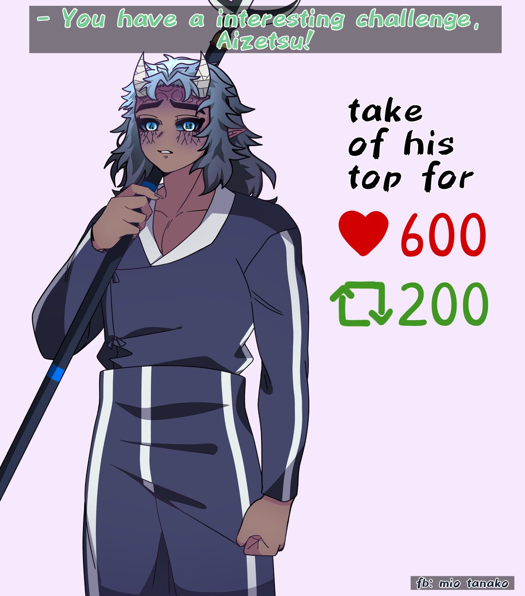 MioTSC_12's tweet photo. The challenge begins. Try your best to let Aizetsu strip. https://t.co/jBGisFF3my