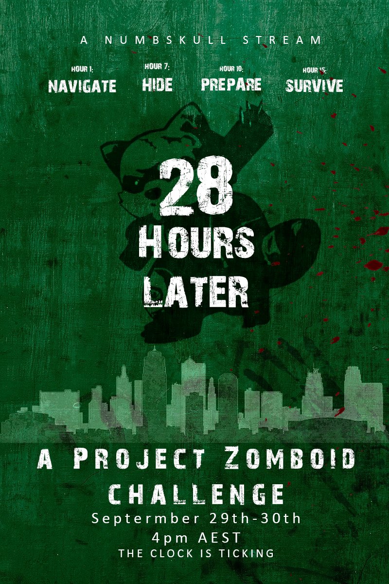 The Most Realistic Project Zomboid Stream of ALL TIME.

Eat, drink, clothe, aid, cook, read and learn the same way my survivor does.

Starting on the 29th of September AEDT.