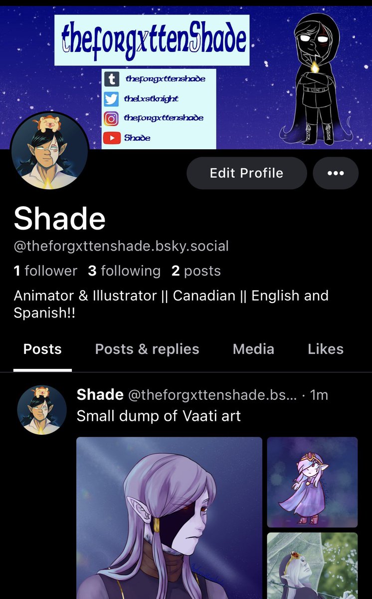 Shade (@thelxstknight) / Posts / X