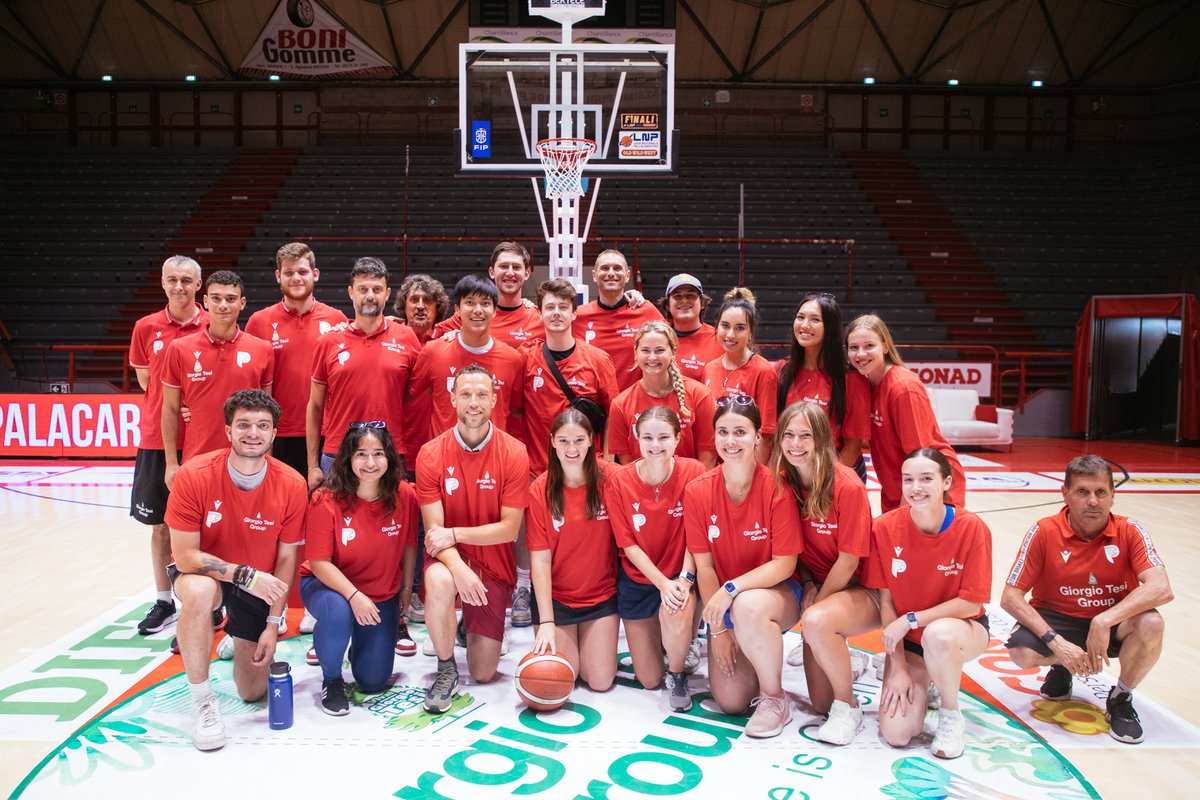 GonzagaU's tweet photo. Gonzaga’s Kinesiology and Sport Management department is taking their expertise to new heights in a collaboration with a professional Italian basketball team. Discover how these students are gaining a global perspective and tackling industry issues: https://t.co/hv5kn6pJA6 https://t.co/rxUdmKWs7h
