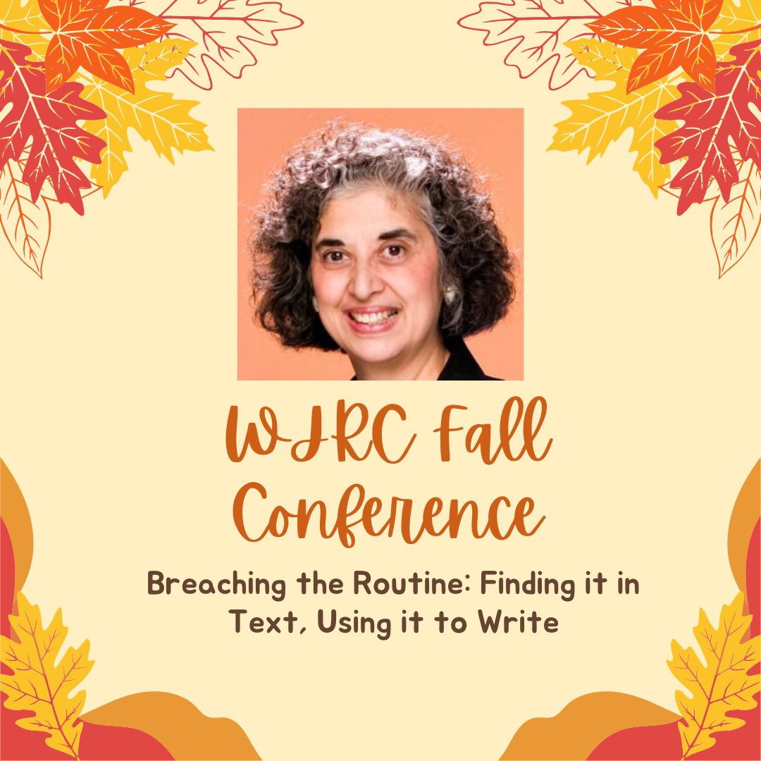 Check out this great session that will be at WJRC Fall Conference 2023 on 10/19/23! 📙 More information about all sessions, as well as registration, linked here ➡️ events.eventzilla.net/e/west-jersey-…