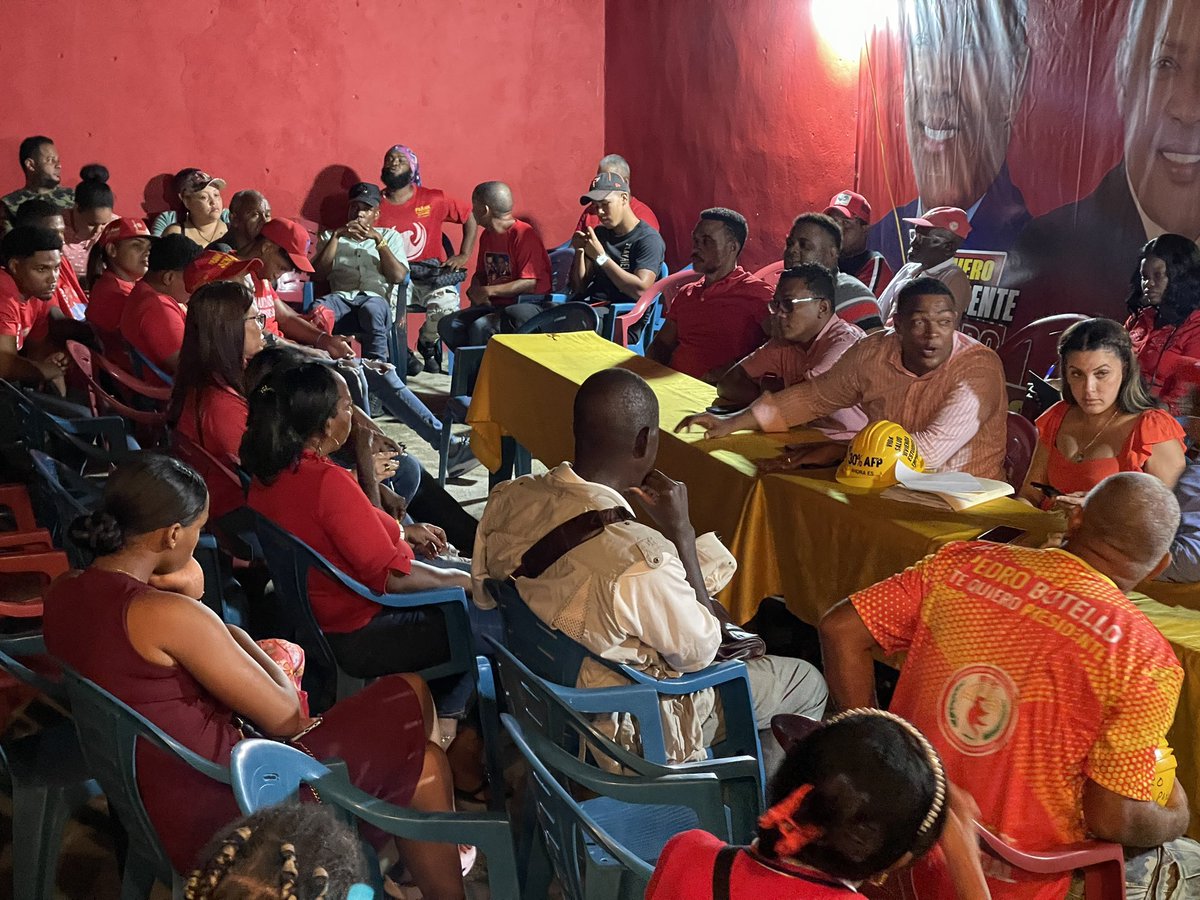 Reunión de coordinación de trabajo PRSC la Romana @PedroBotelloRD presidente en función, por PRSC y presidente municipal!