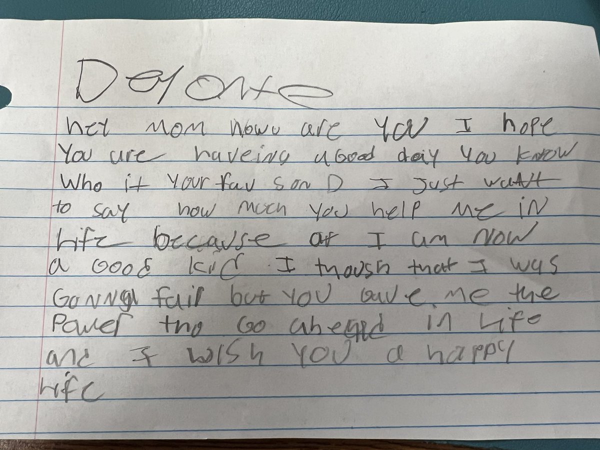 I absolutely love this kid and his family!❤️ We’ve come so far!! The sweetest part is that I taught his 18 year old brother when he was in the first grade! #fullcircle #mywhy #HCStoNNPS @NNPSLeads