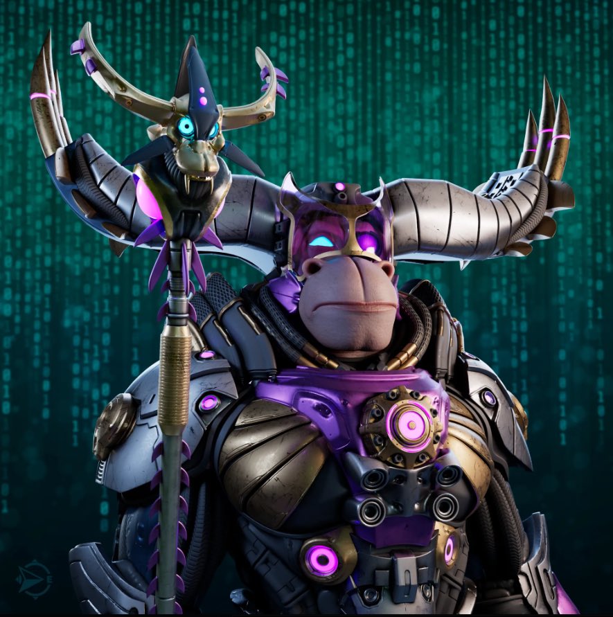 MaxiXmeta's tweet image. GM!
#ApeTraitOfTheDay 

Hard times don’t create heroes. It is during hard times when the ‘hero’ within us is revealed. 

@TankMan33169 
@antmonge_x