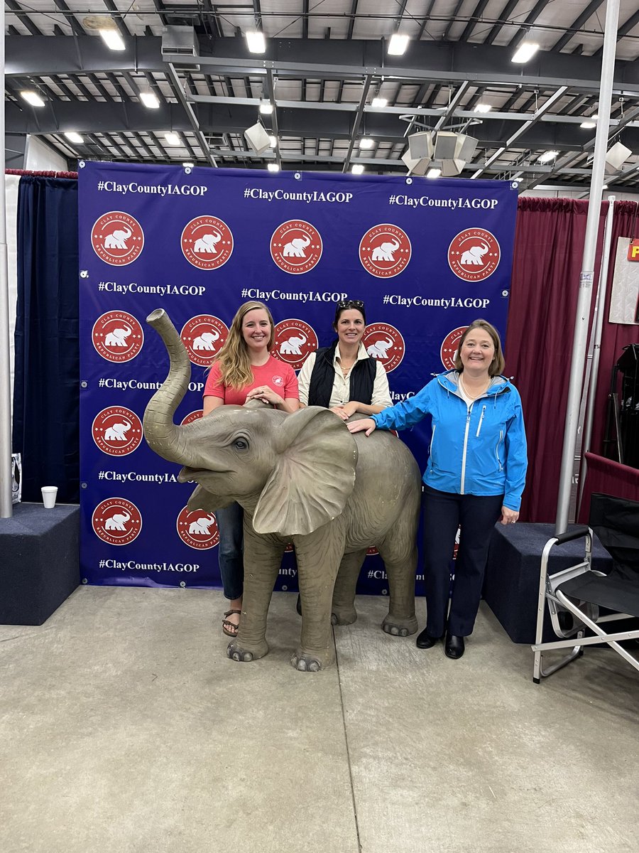 SenecalGloria's tweet photo. I had fun filled time with Clay County GOP at their fair! 🐘🇺🇸

The new leadership is energetic about getting Republicans active and elected! 

Plus we had a little model stop by for our @tpaction  #savethetinyhumans sticker! 

🐘🇺🇸🦅🗽 https://t.co/GUyywnaHIu