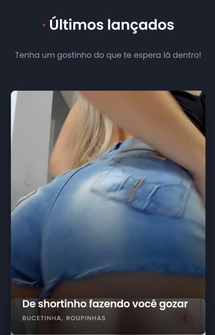 V&iacute;deo da semana dispon&iacute;vel 🔥🔥  Vem conferir 😏  https://t.co/cG0YK897q2 😈 https://t.co/Nxqdz2a4xH<a href="/tag/tbt"class="tags"><span>#tbt</span></a>