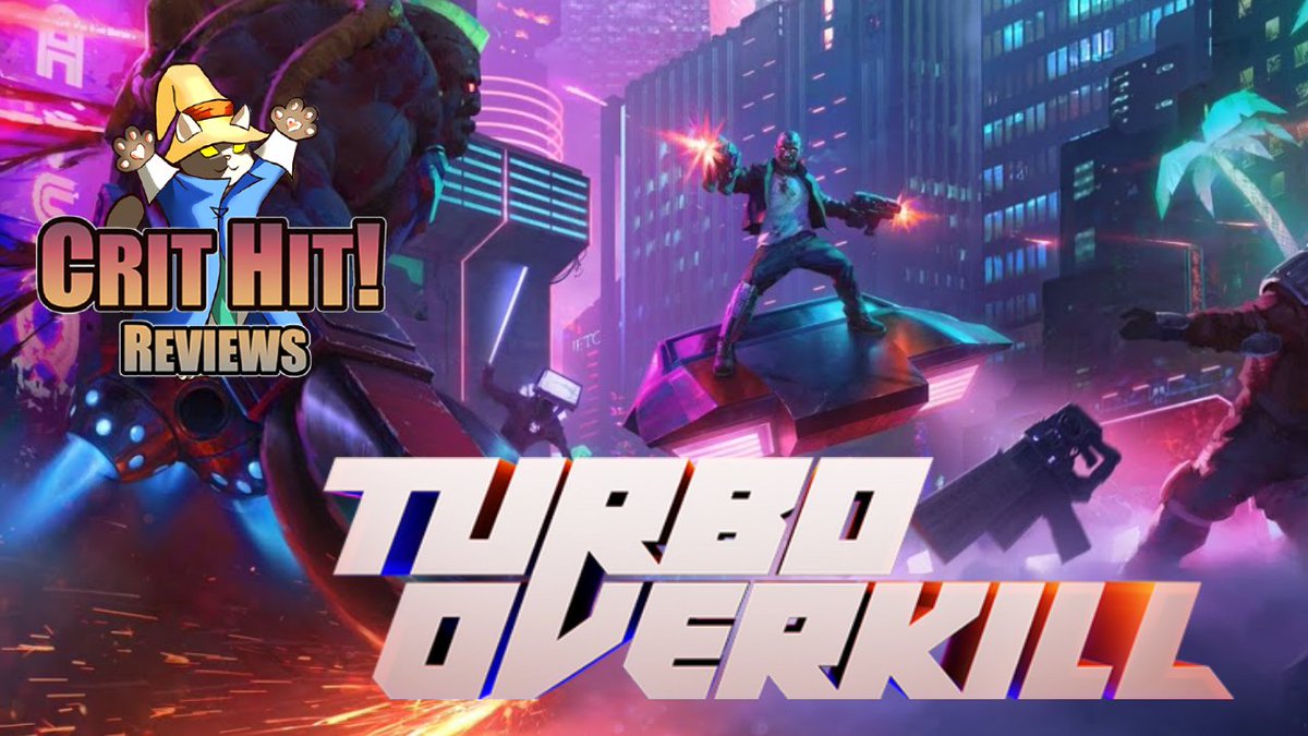 IndieArlyeon's tweet photo. Hey folks, new #CritHitReview! I'll be talking about #indiegamedev Trigger Happy Interactives #indiegame @turbo_overkill - a boomer shooter with a retro feel. (Which certainly explains why @Apogee_Ent is publishing it). Anyways, check out the vid @ https://t.co/S9nBG9YRLP https://t.co/vz3HbruV2t