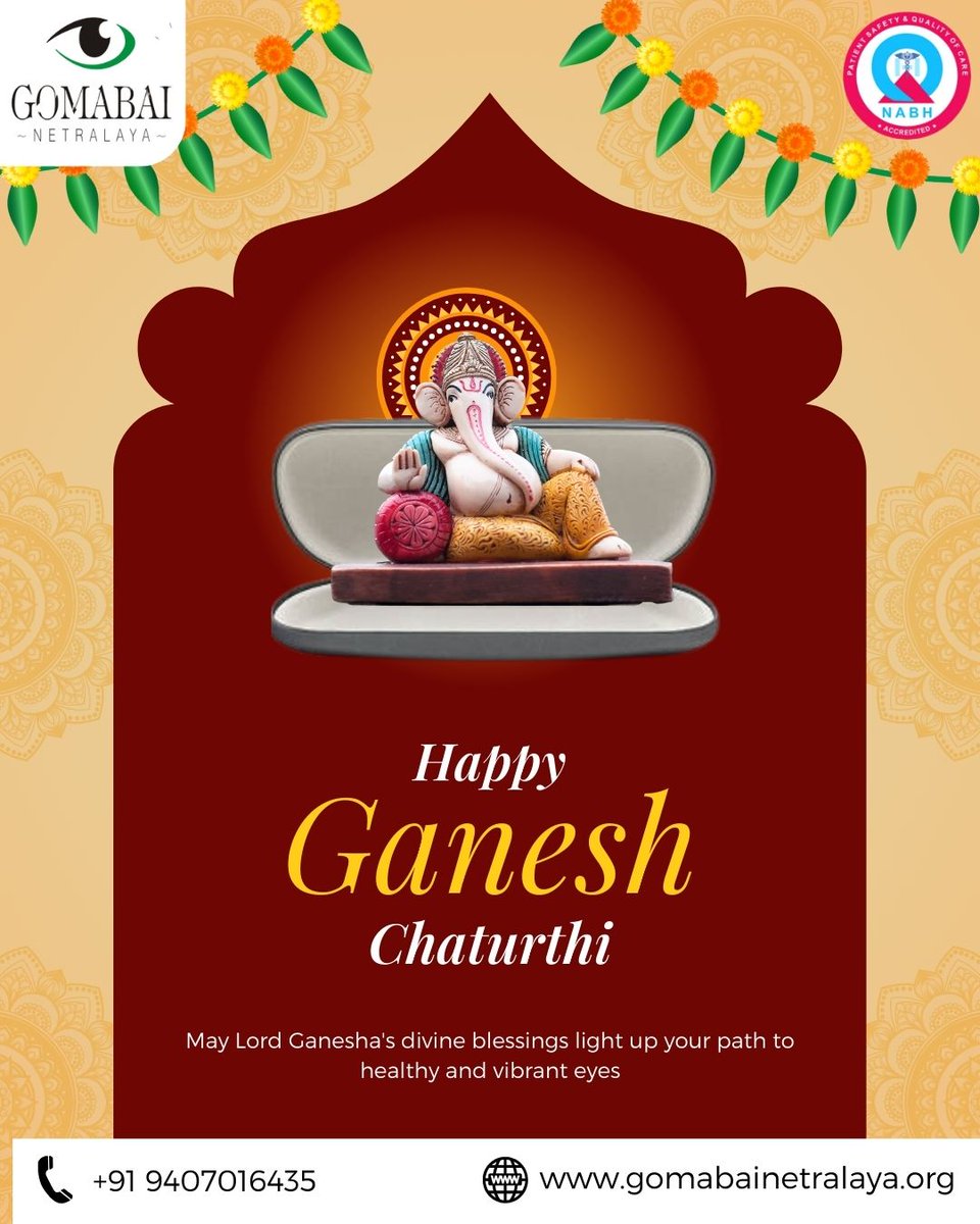 GNetralaya's tweet photo. Ganesh Chaturthi at Gomabai Netralaya, Neemuch! 🐘✨ May Lord Ganesha bless us with prosperity and wisdom. 🙏 Join us in this auspicious celebration of faith and unity. 🎉 #GaneshChaturthi #Neemuch #GomabaiNetralaya #DivineBlessings #GaneshaFestival #UnityInFaith #Prosperity https://t.co/a9bfZ6i6lB