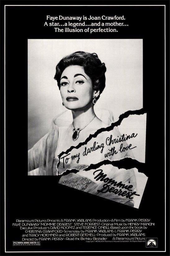 FilmNewsNos's tweet photo. 🎬MOVIE HISTORY: 42 years ago today, September 18, 1981 the movie ‘Mommie Dearest’ opened in theaters!
#FayeDunaway #DianaScarwid #MaraHobel #SteveForrest #HowardDaSilva #RutanyaAlda #HarryGoz #MichaelEdwards @xanderberkeley #PriscillaPointer #BelitaMoreno #AliceNunn #FrankPerry https://t.co/PWqDEDlzkh