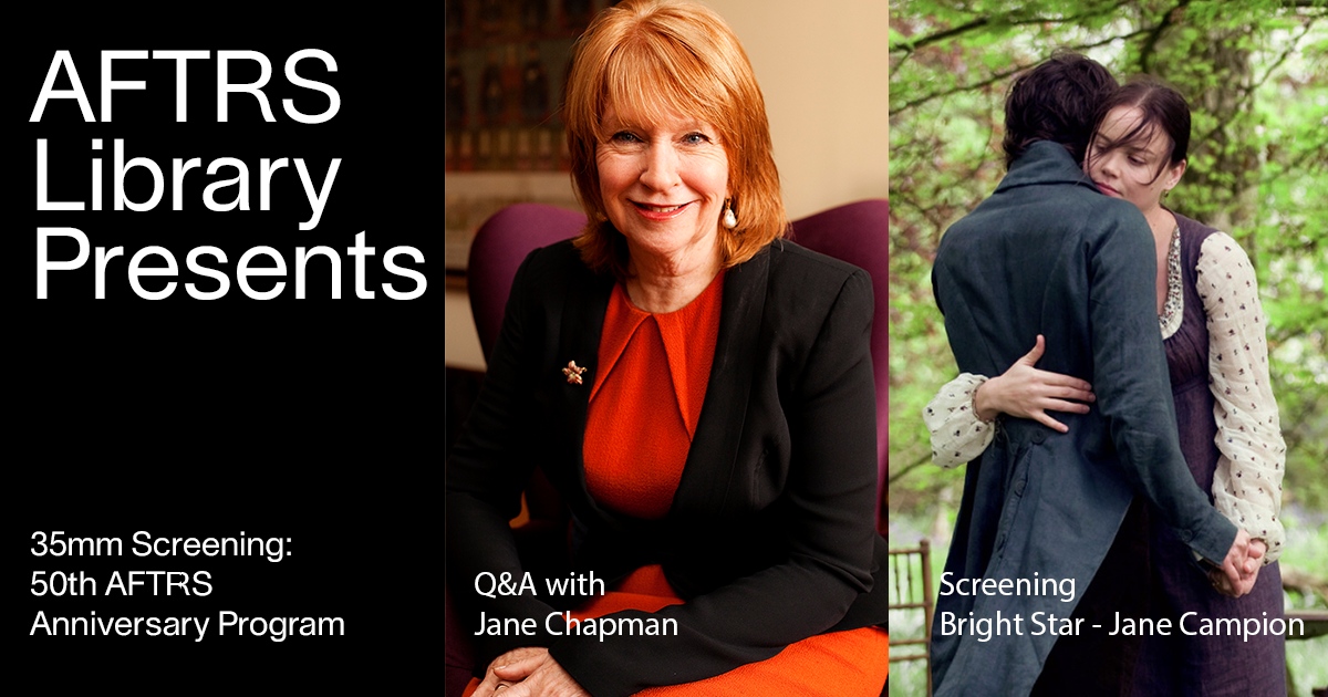 Next Tuesday 26 September, Jane Campion's Bright Star will screen as part of our 50th Anniversary Screening and include a live Q&amp;A with producer Jan Chapman. 

RSVP – free event
🎞️ l8r.it/sV53