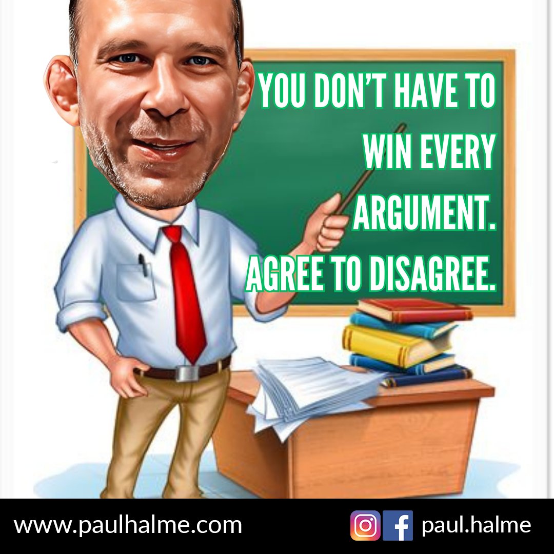 PaulHalme's tweet image. Not every argument needs a winner, agree to disagree! 🕊️🤝🌟

#PeacefulCoexistence #RespectDifferences