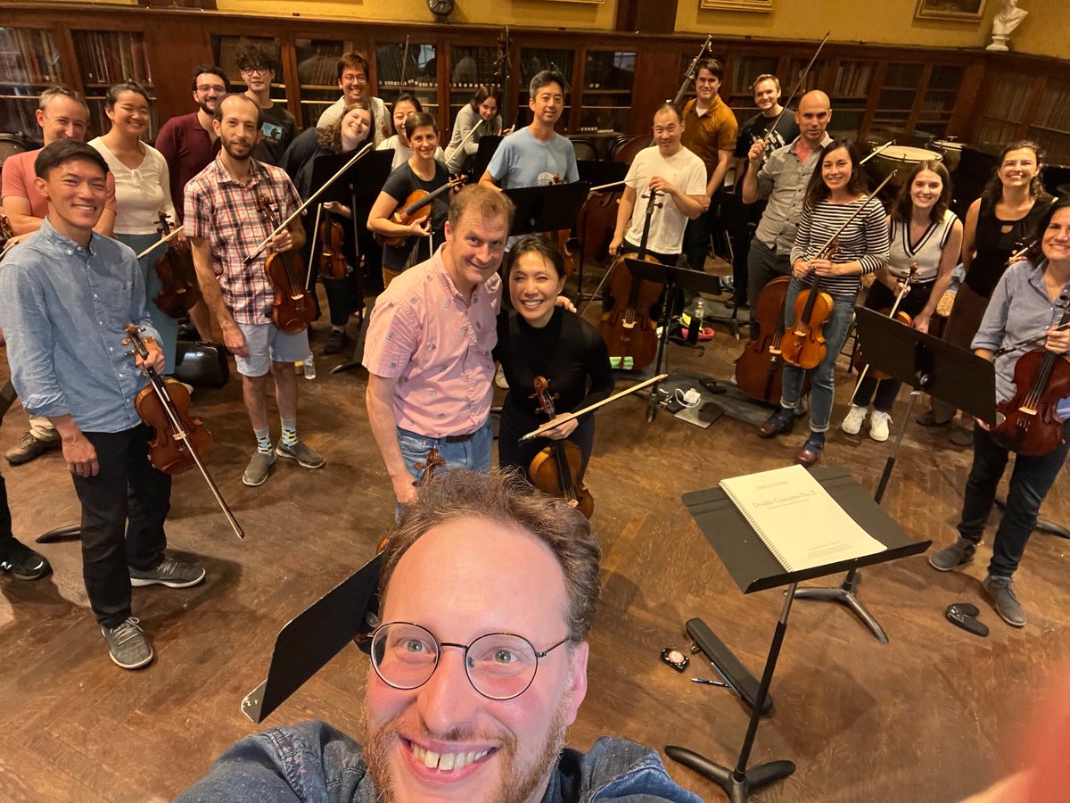 We’re ready! See you tomorrow at Jordan Hall for the premiere of my Double Concerto No 2 with me at the podium for <a href="/necmusic/">New England Conservatory</a> <a href="/yellowbarnmusic/">Yellow Barn</a> concert in memory of Roger Tapping, w/Hsin-Yun Huang + Misha Amory