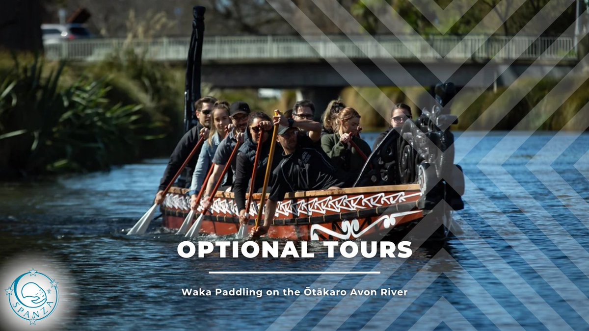 This 1-hour waka paddling experience is a cultural journey of the Ōtākaro Avon River. Experience the team building of paddling, and learn about the importance of the waka to the early Māori culture. Head to our website for more information spanza.org.au/2023 #SPANZA23CHC
