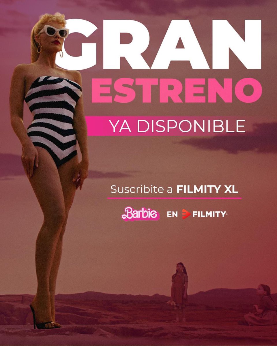 ¡Barbie ya está disponible!🥳💖

Suscribete ahora y disfruta de este estreno exclusivo de Filmity 
👉bit.ly/EstrenoBarbie

#Barbie  #MargotRobbie #RyanGosling #BarbieMovie  #Mattel #Cine
