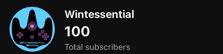 WintessentialYT's tweet photo. Hit 100 subscribers on YouTube! 

If you're into Apex Legends, head over to my channel and subscribe so I can post another tweet next year! :)

https://t.co/JrcB2XXtnr

#BiggerNumberBetterPerson https://t.co/24gtkuVLhG