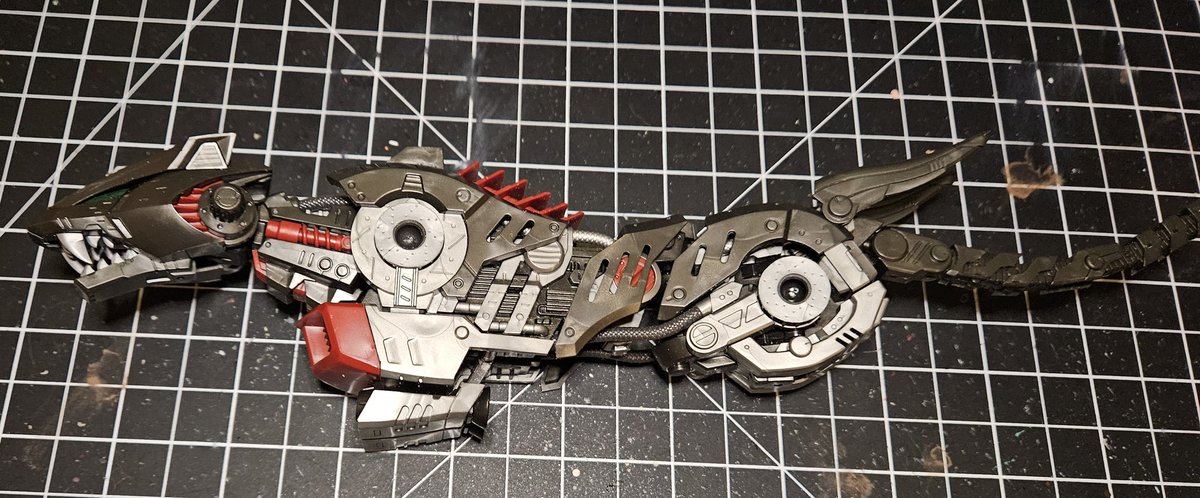 MadModelMage's tweet photo. Thanks folks for hanging out!

Got the body for Lightning Saix done today!

Thanks @jose_mochii for the raid! Wandered over to @PaintingToScale who is doing some mini painting!

#vtuber #modelbuilder #zoids #gunpla #plamo https://t.co/3WyOUITP3S