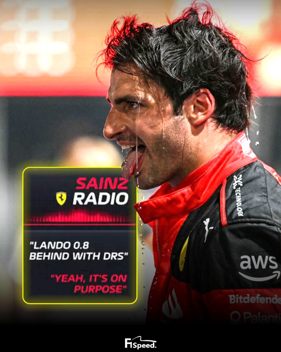 Amenk999's tweet photo. Race semalam seperti nonton film thriller dengan plot twist berkelas yang disutradarai dan dimainkan langsung oleh Sainz...👍 https://t.co/46pjw6cxV8