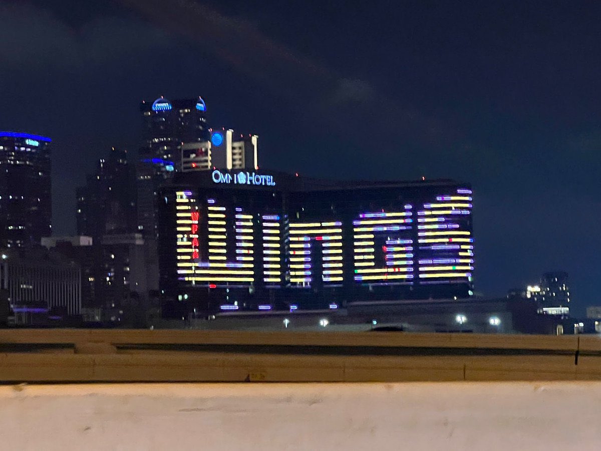 We 💙 our city! One more sleep until playoff basketball.

#LockedIn