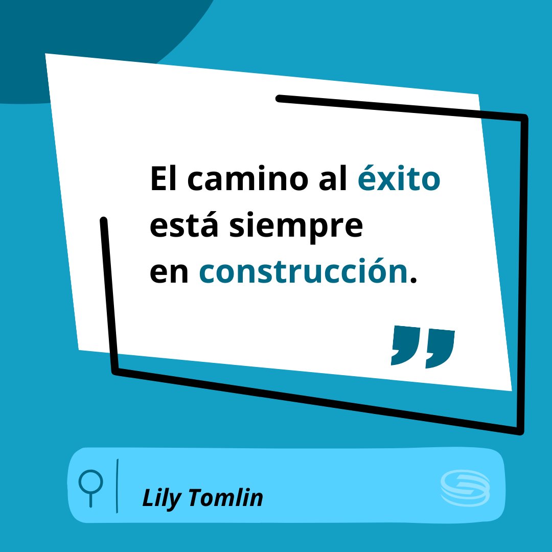 El éxito comúnmente lo definimos como el logro de algo en específico, pero muchas veces no tenemos en cuenta que cada paso que damos nos acerca más a la meta desea. 
#18Sept #exito #frasedeldia