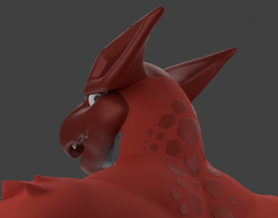 Reptilligator's tweet photo. if anyone is curious, here is what ram looks like without hair https://t.co/nwIlKxy89X